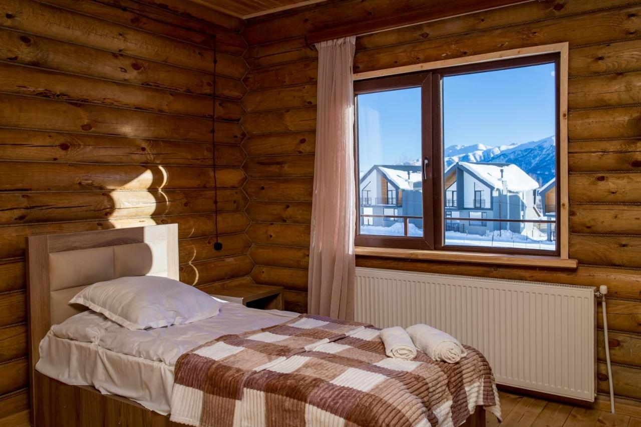 Snow Time Eco Chalet Gudauri Exterior foto