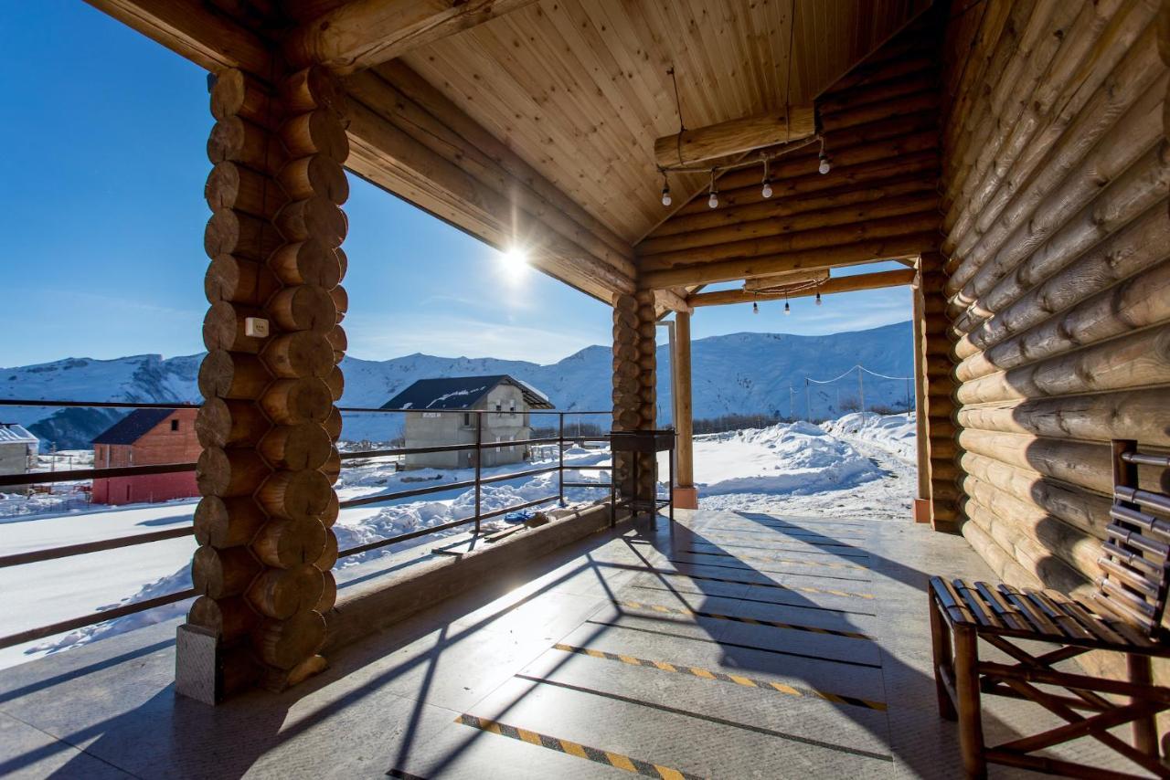 Snow Time Eco Chalet Gudauri Exterior foto