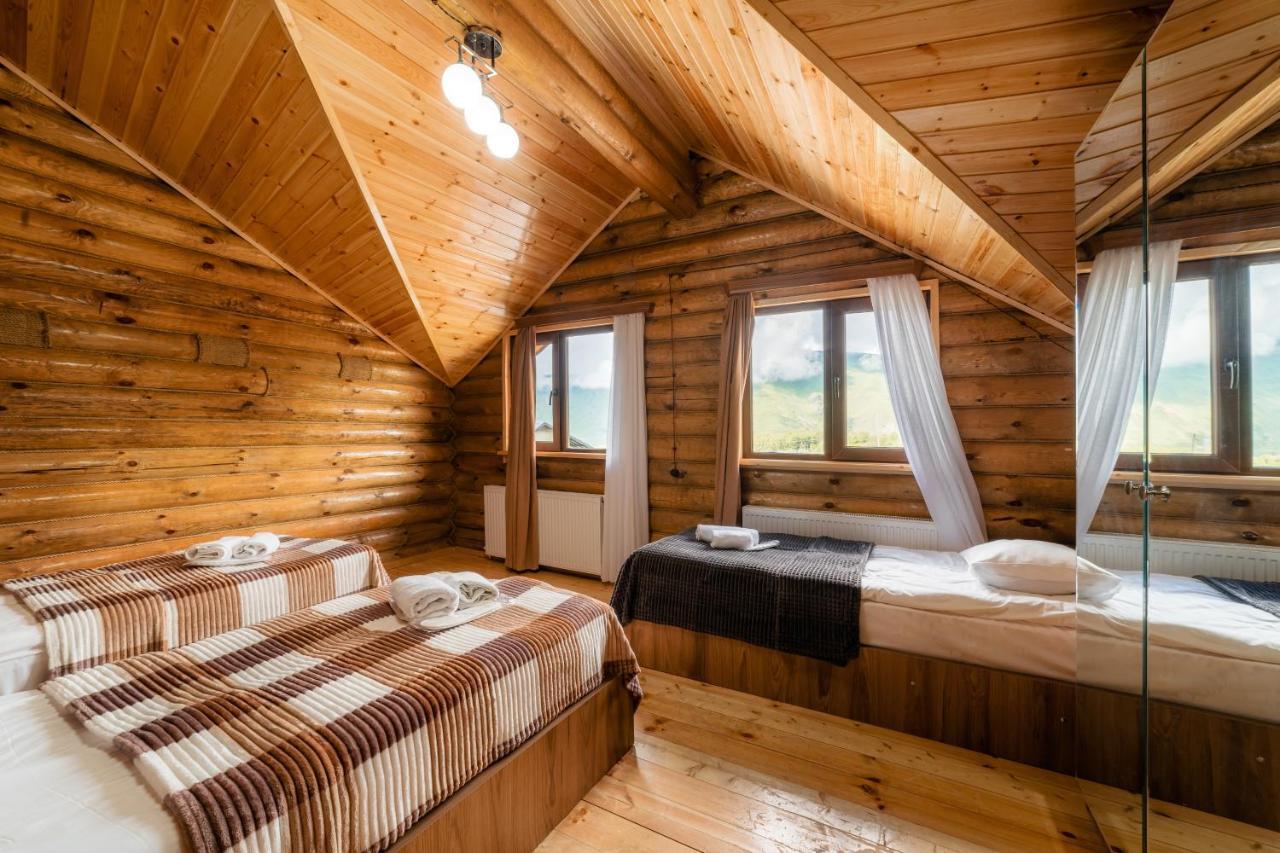 Snow Time Eco Chalet Gudauri Exterior foto